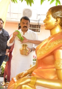 Vijaya Nirmala Statue Inauguration  title=